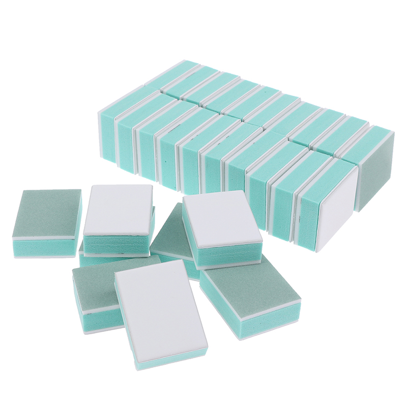 Nail Art Glossy - 50 Teile/los Mini Nagel Puffer Block