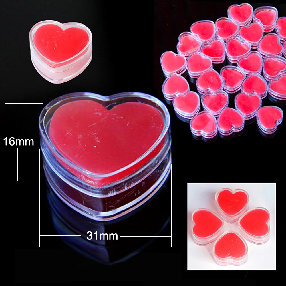 3/6 stücke Herz-Form Diamant M – Nail Art Painting Bewertung und Preis