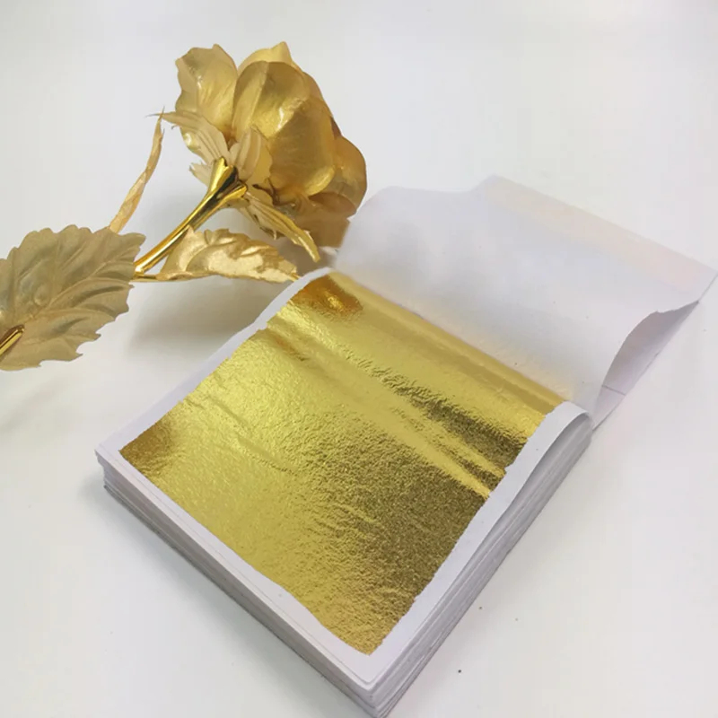 100 Stück Imitations-Gold-Silb – Nail Foil Transfer Bewertung und Preis