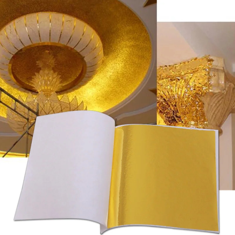 100 Stück Imitations-Gold-Silb – Nail Foil Transfer Bewertung und Preis