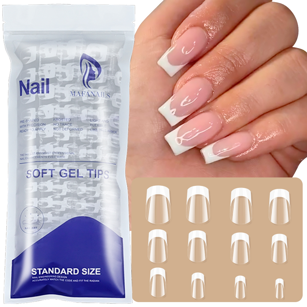 120 teile/beutel Klar Französi – Nail Art Wedding Bewertung und Preis