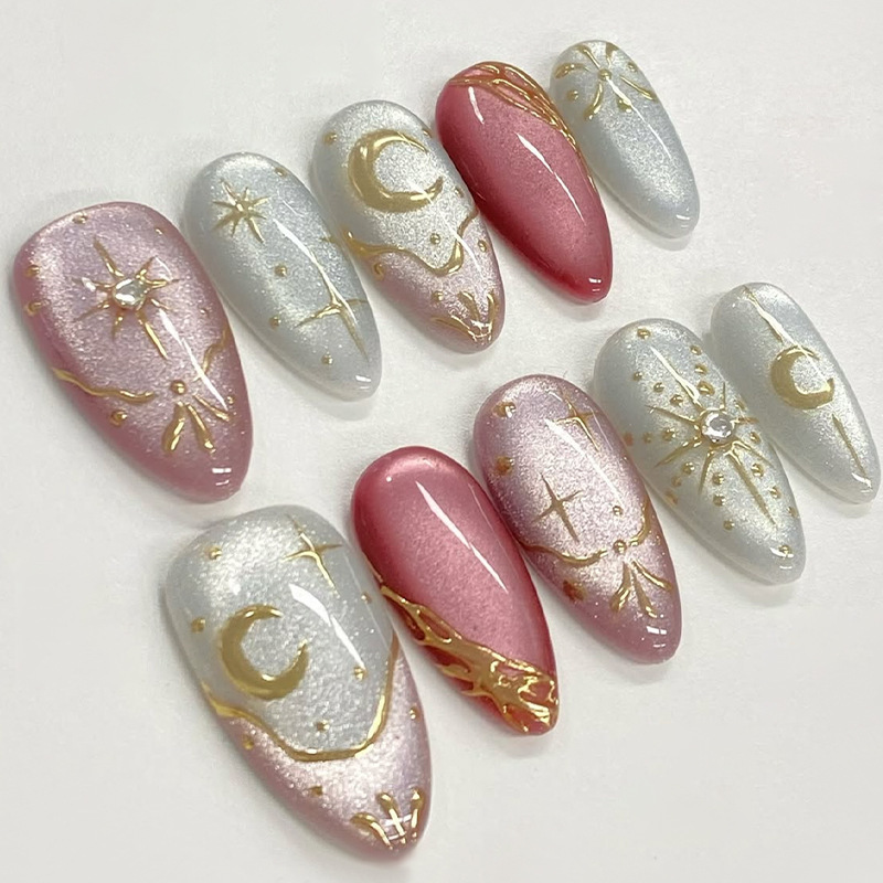 24 Stück Vergoldete Sternenlic – Nail Art Glitter Bewertung und Preis