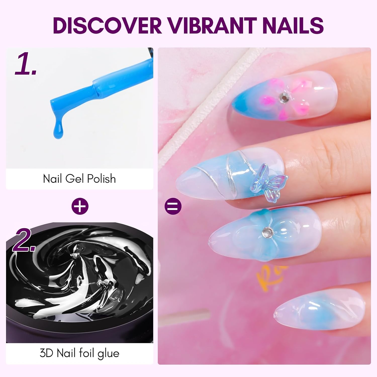 Makartt 3D Nagelgel 8ml Nagelf – Nail Foil Transfer Bewertung und Preis