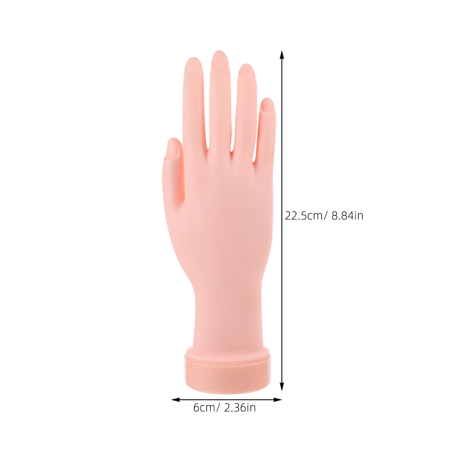 2 Stück Maniküre-Übungshand un – Nail Art Fake Bewertung und Preis