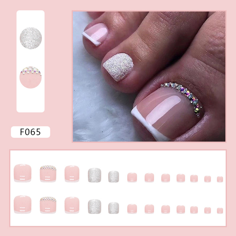 24 Stück Zehennägel Künstliche – Nail Art Glitter Bewertung und Preis