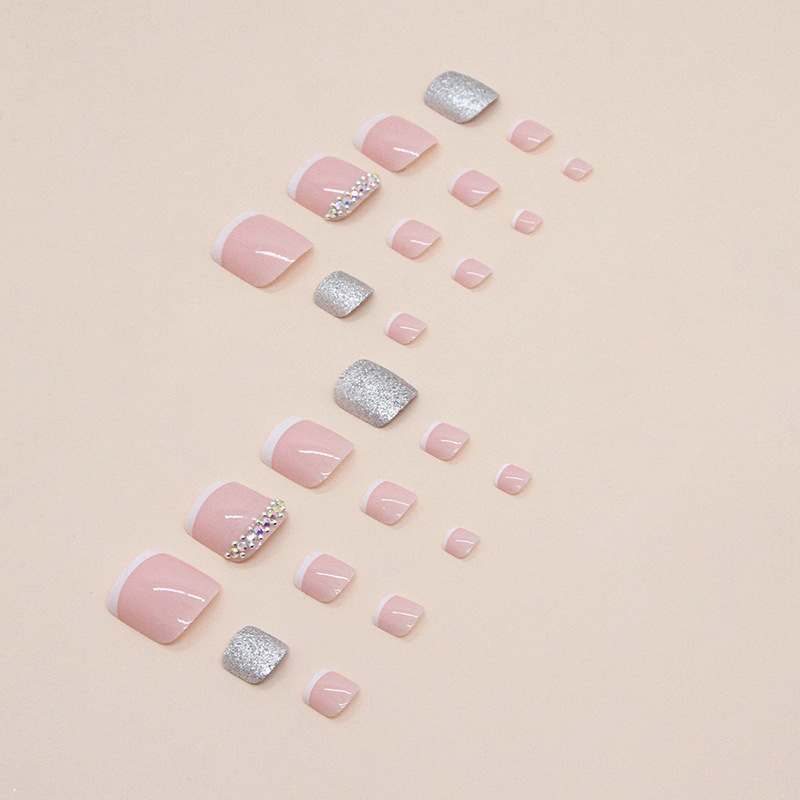 24 Stück Zehennägel Künstliche – Nail Art Glitter Bewertung und Preis