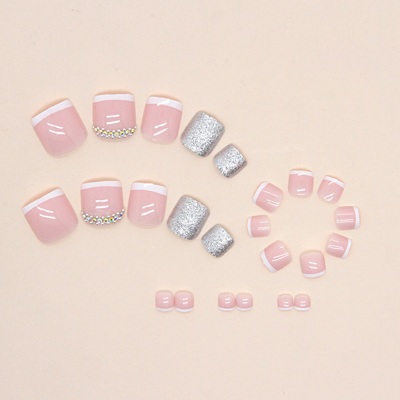 24 Stück Zehennägel Künstliche – Nail Art Glitter Bewertung und Preis