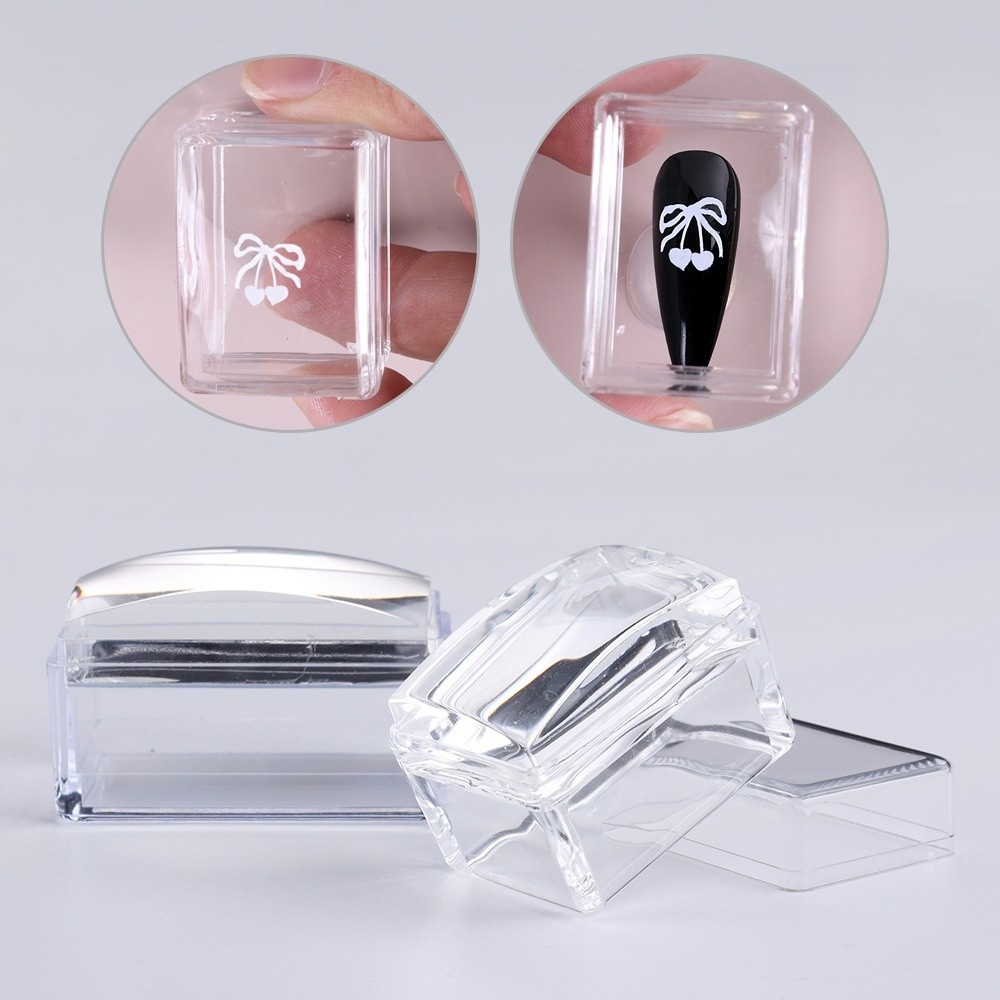 Neue transparente Nagelkunst-S – Nail Stamping Plate Bewertung und Preis