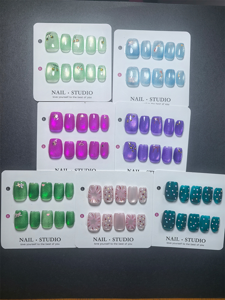 Katzenaugen Aufklebenägel 10 S – Nail Art Eye Cat Bewertung und Preis