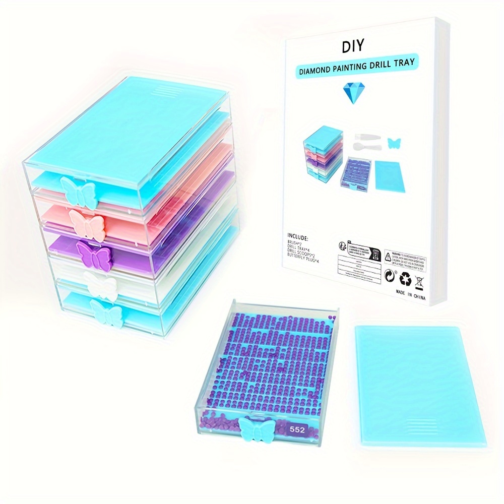 4 Stück/Box Diamantmalerei-Wer – Nail Art Painting Bewertung und Preis