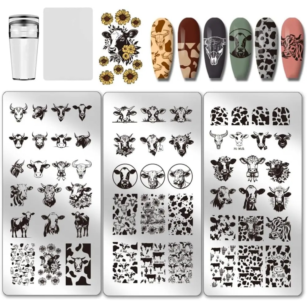 3 Stück Nagelstempelplatten mi – Nail Stamping Plate Bewertung und Preis