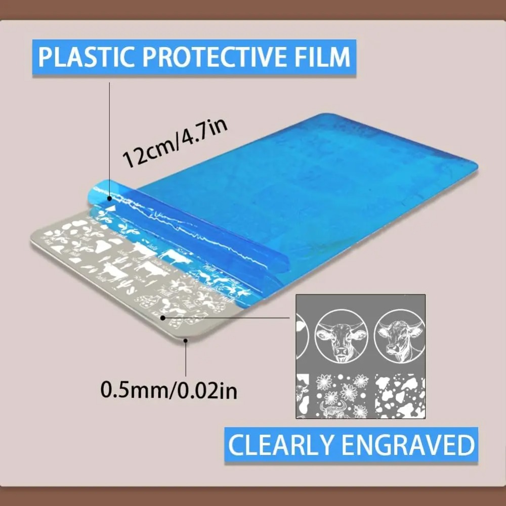 3 Stück Nagelstempelplatten mi – Nail Stamping Plate Bewertung und Preis