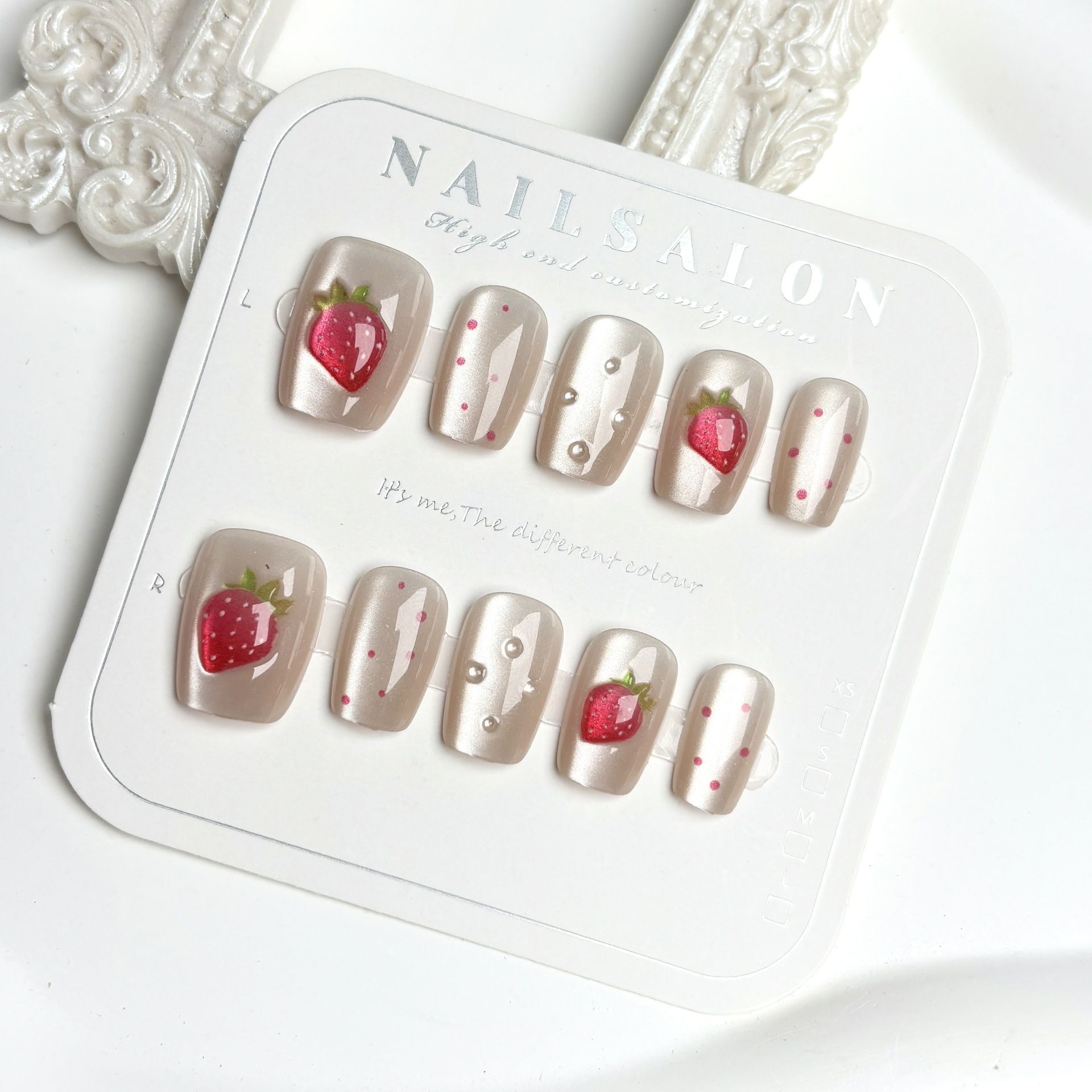 10 Stück kurze quadratische Ka – Nail Art Fake Bewertung und Preis