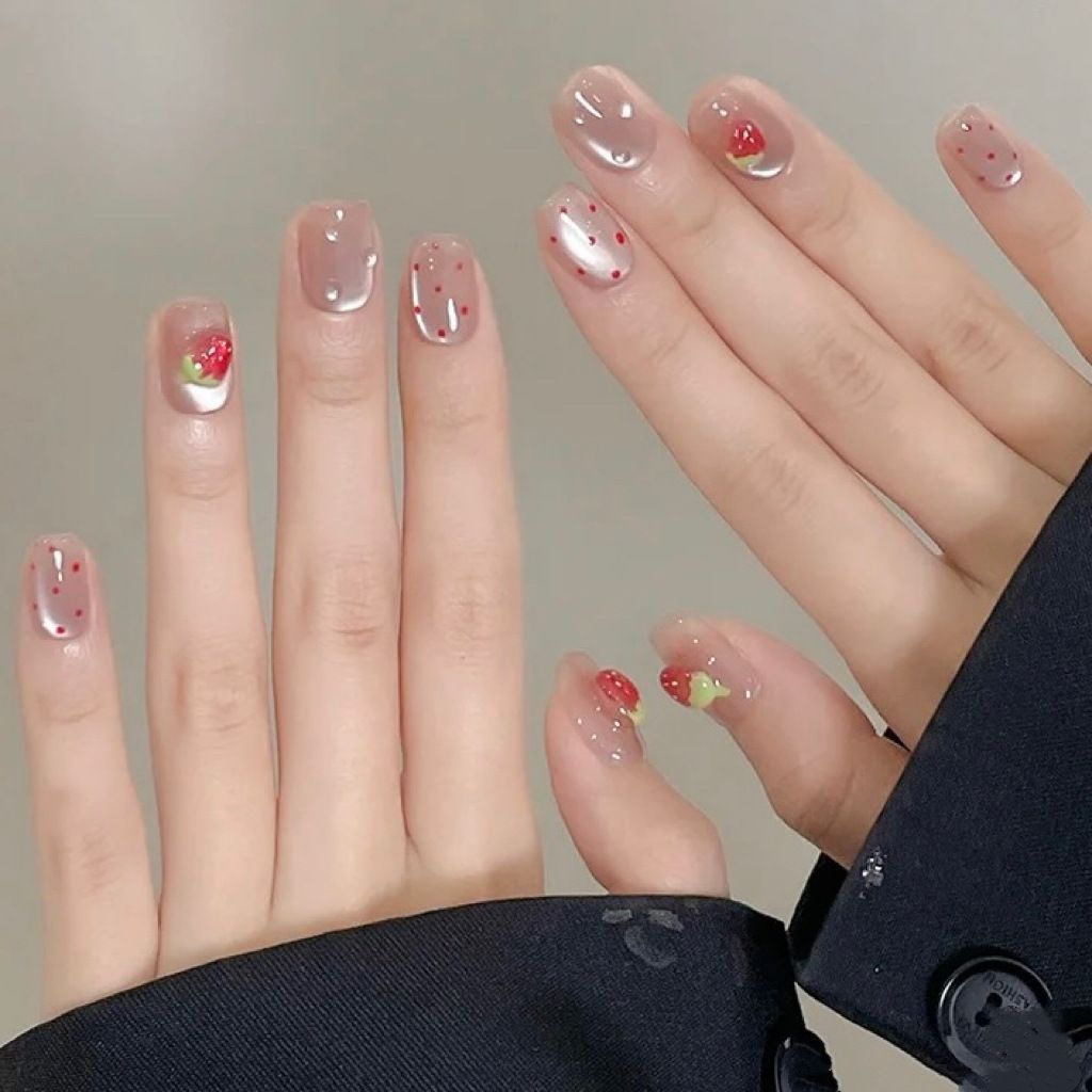 10 Stück kurze quadratische Ka – Nail Art Fake Bewertung und Preis
