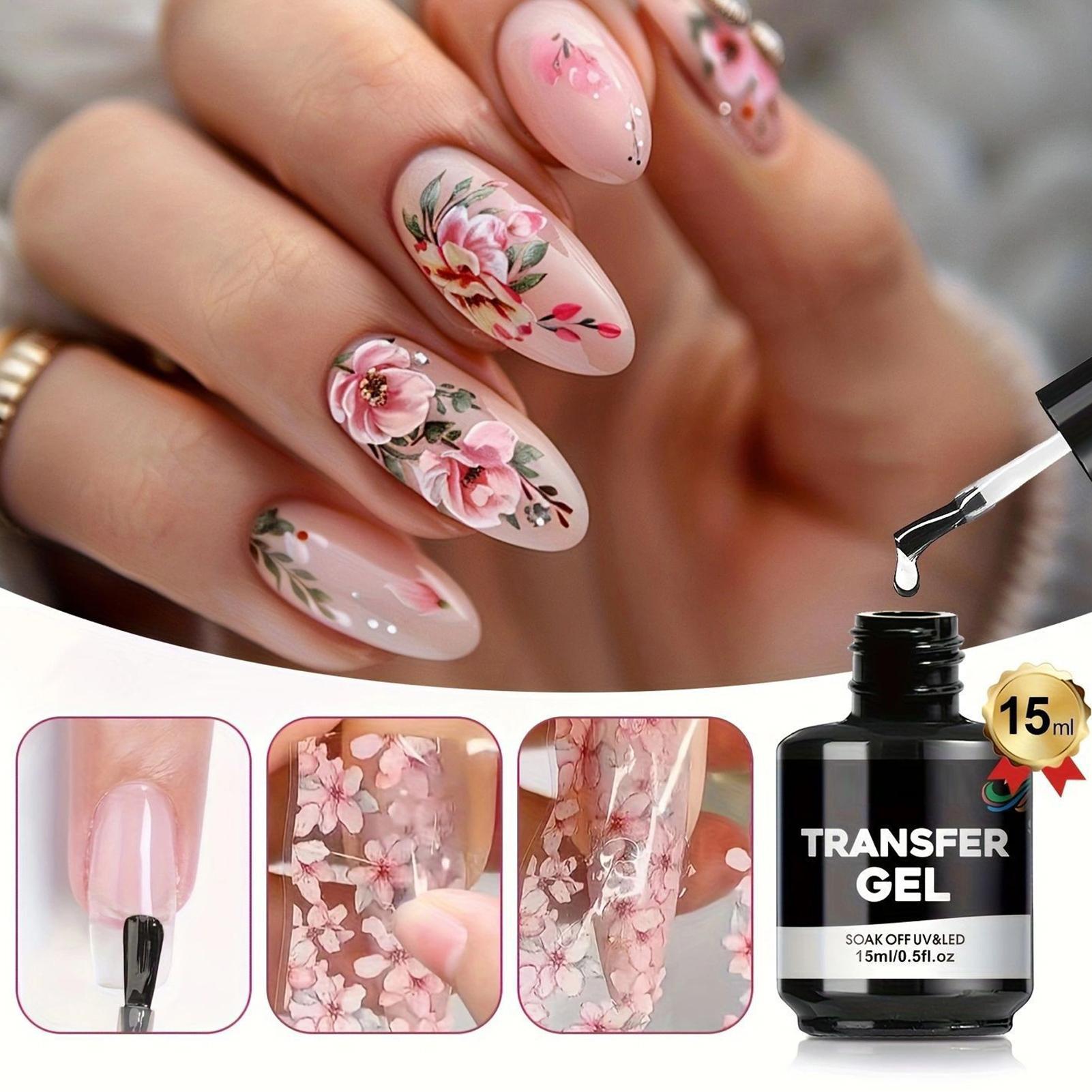Nagel-Transfergel, 15 ml, star – Nail Foil Transfer Bewertung und Preis