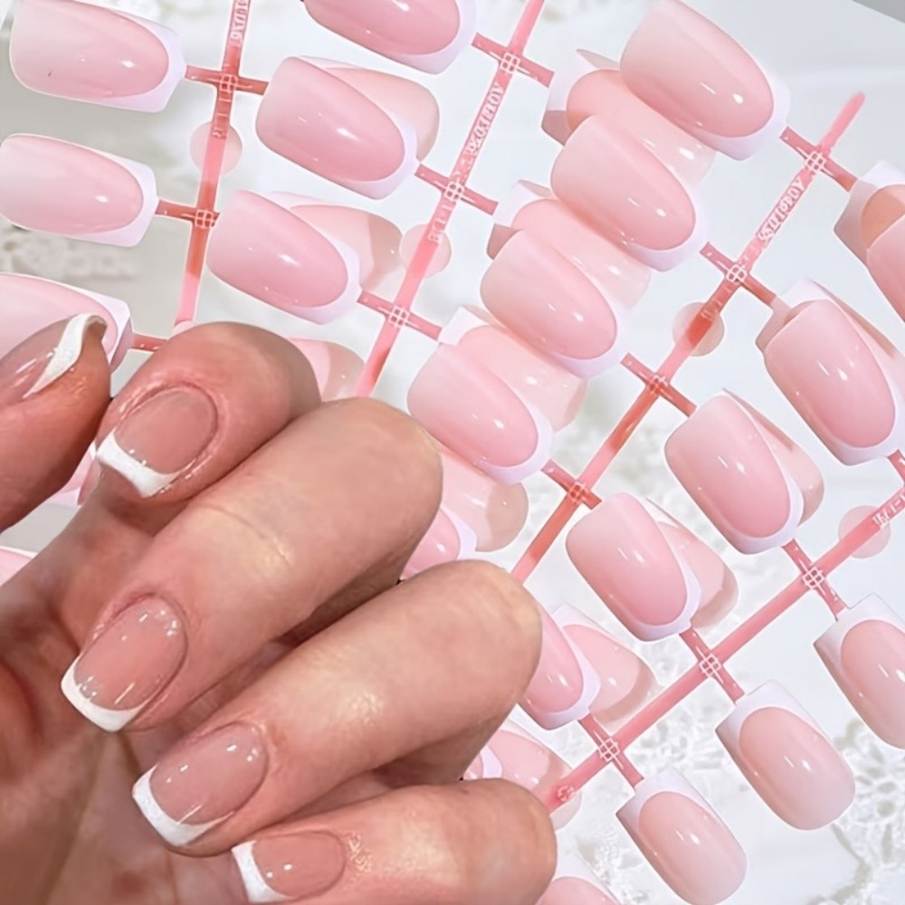 120 Stück kurze, quadratische  – Nail Art Glossy Bewertung und Preis