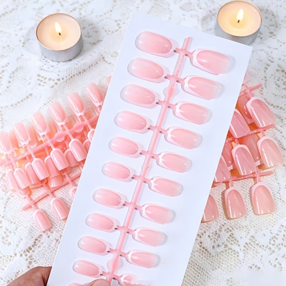 120 Stück kurze, quadratische  – Nail Art Glossy Bewertung und Preis