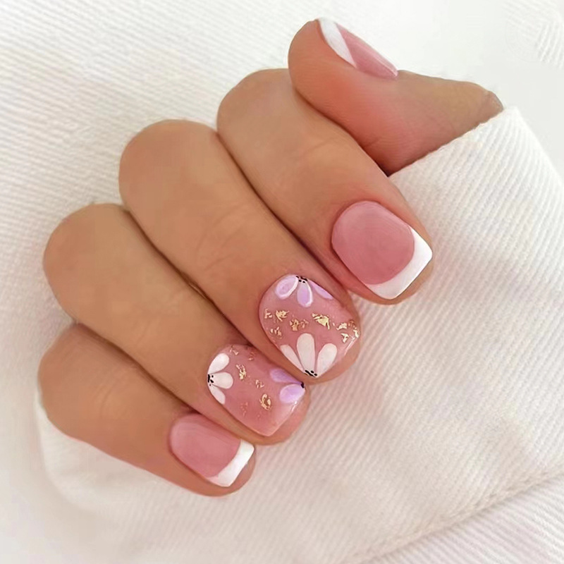 24 Stück kurze Ballett-Kunstnä – Nail Art Glitter Bewertung und Preis