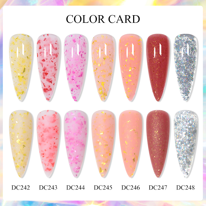 Mtssii 7ml rosa Glitter schnel – Nail Foil Transfer Bewertung und Preis