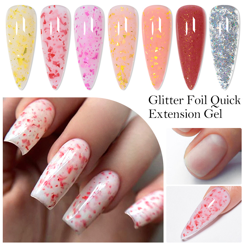 Mtssii 7ml rosa Glitter schnel – Nail Foil Transfer Bewertung und Preis
