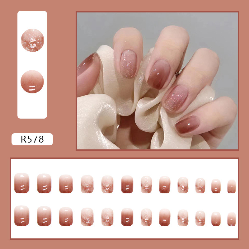 24 stücke leuchtend rosa Farbv – Nail Art Wedding Bewertung und Preis
