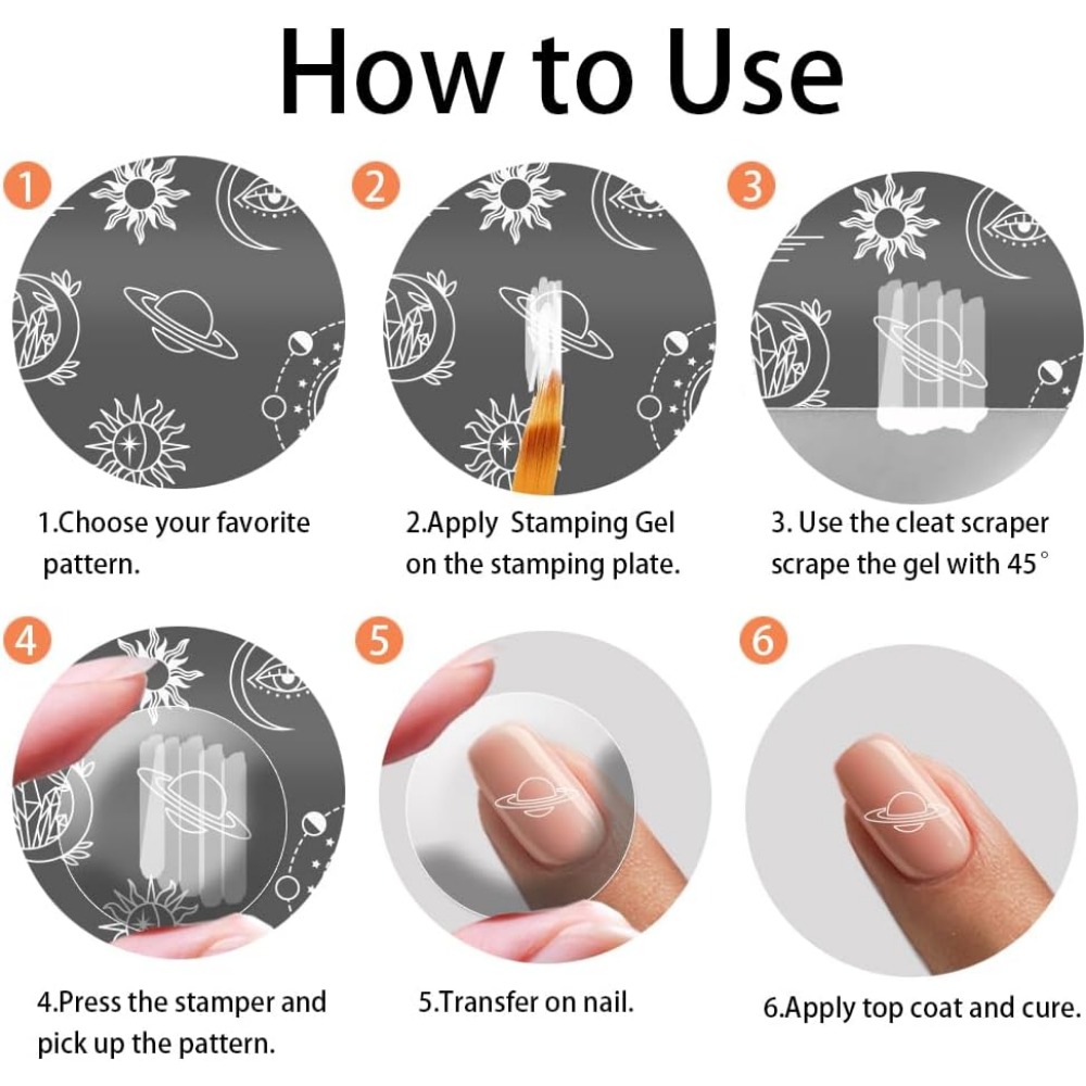 3 Stück Textur Nagelstempelpla – Nail Stamping Plate Bewertung und Preis