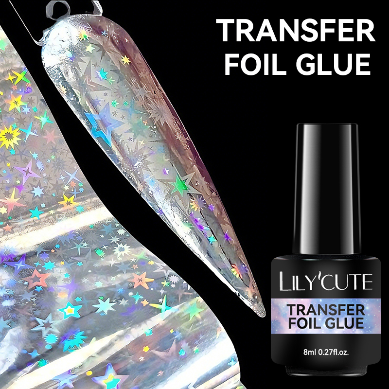 LILYCUTE 8ML Transferfolienkle – Nail Foil Transfer Bewertung und Preis