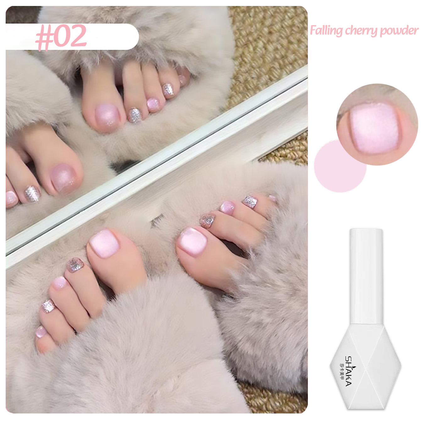SHAKA 1 Stück Sommer-Kollektio – Nail Art Cat Eye Simple Bewertung und Preis