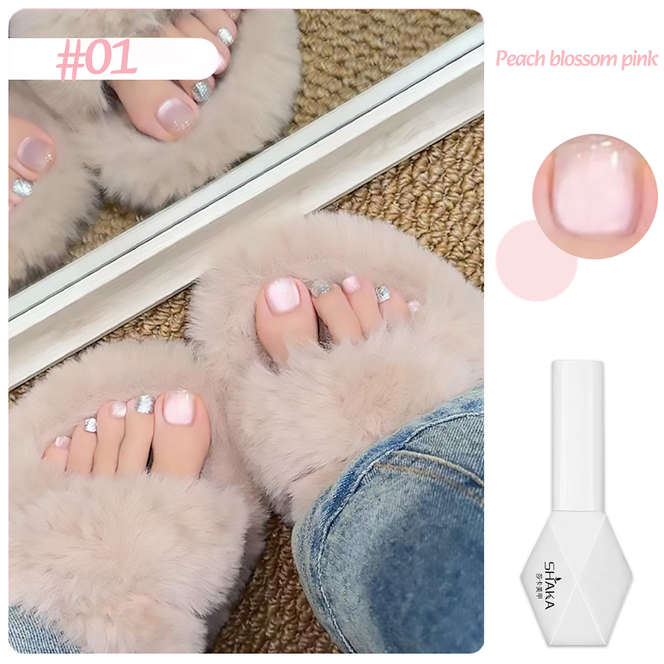 SHAKA 1 Stück Sommer-Kollektio – Nail Art Cat Eye Simple Bewertung und Preis