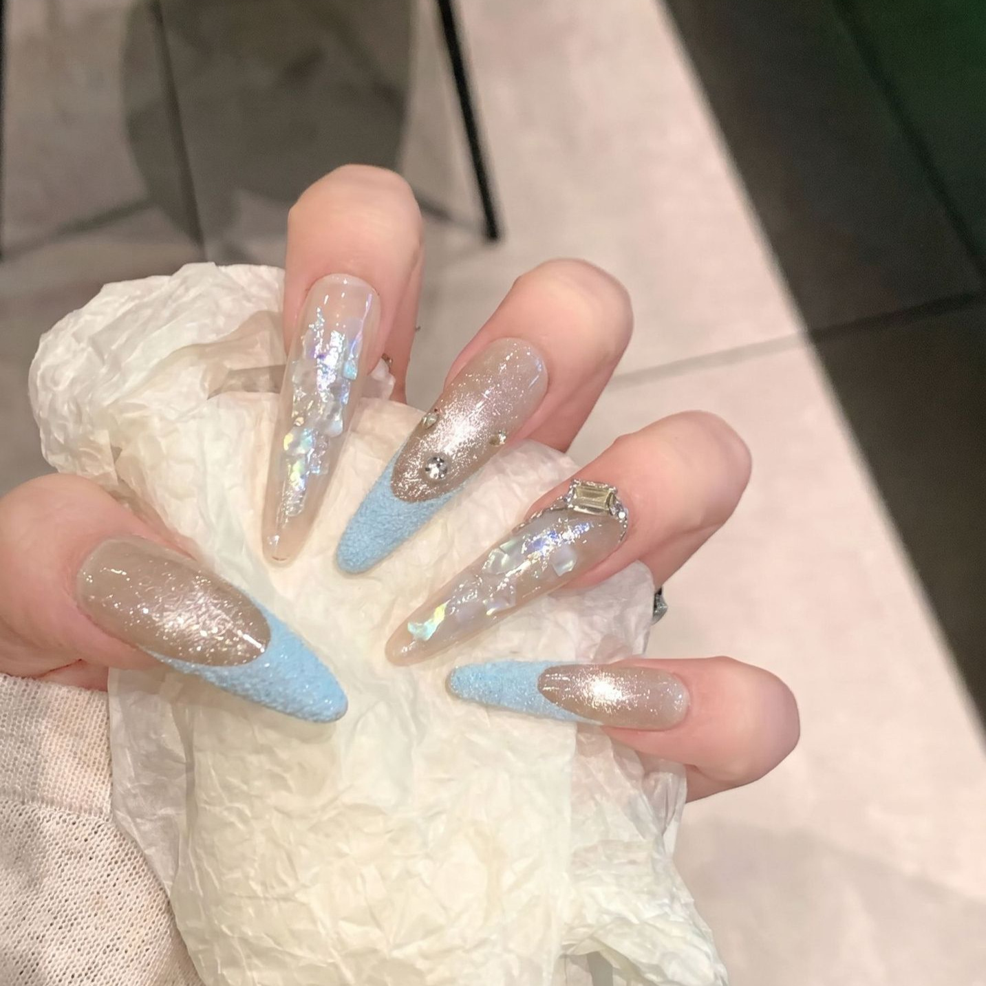 Drücken Sie auf die Nägel, 10  – Nail Art Glitter Bewertung und Preis