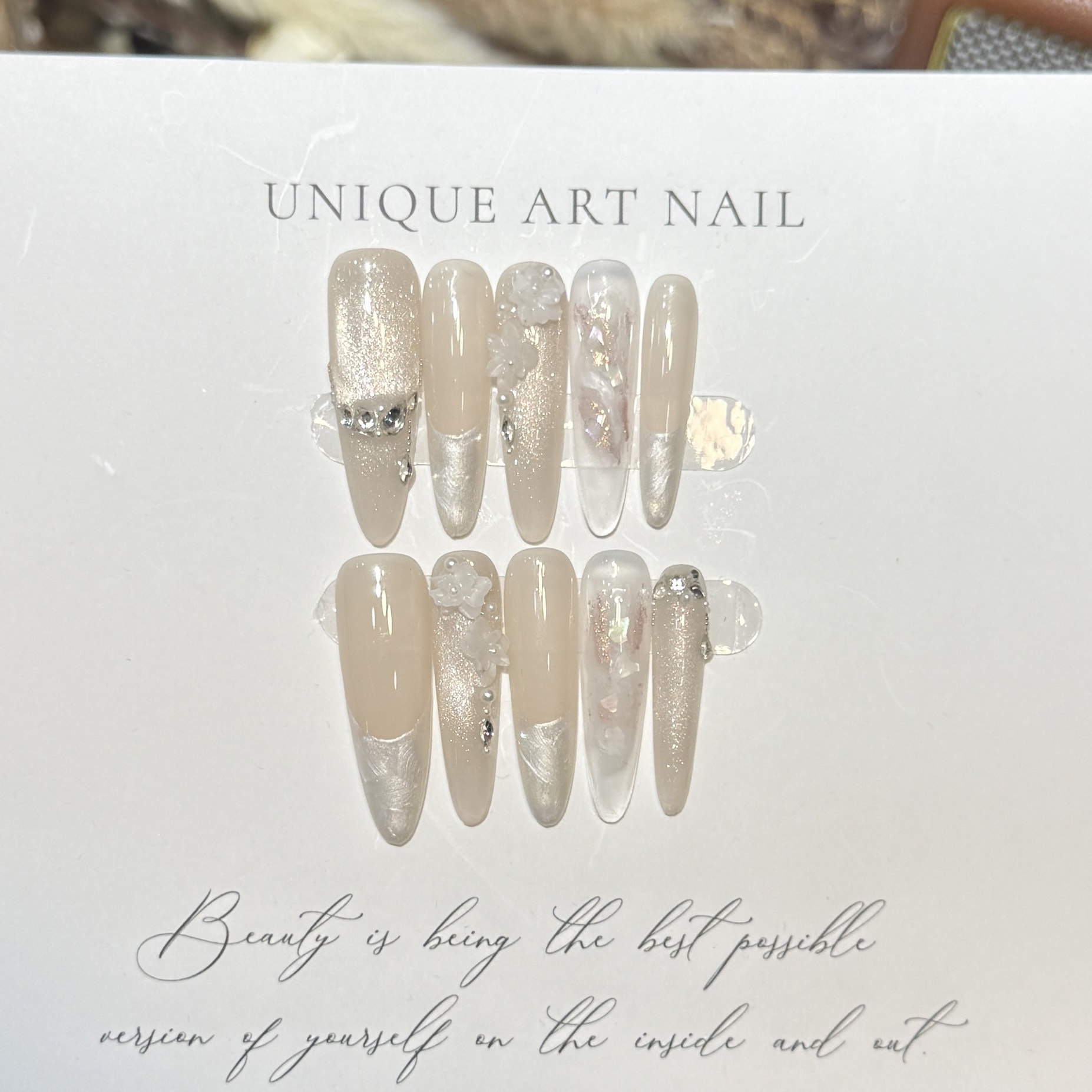Drücken Sie auf die Nägel, 10  – Nail Art Glitter Bewertung und Preis