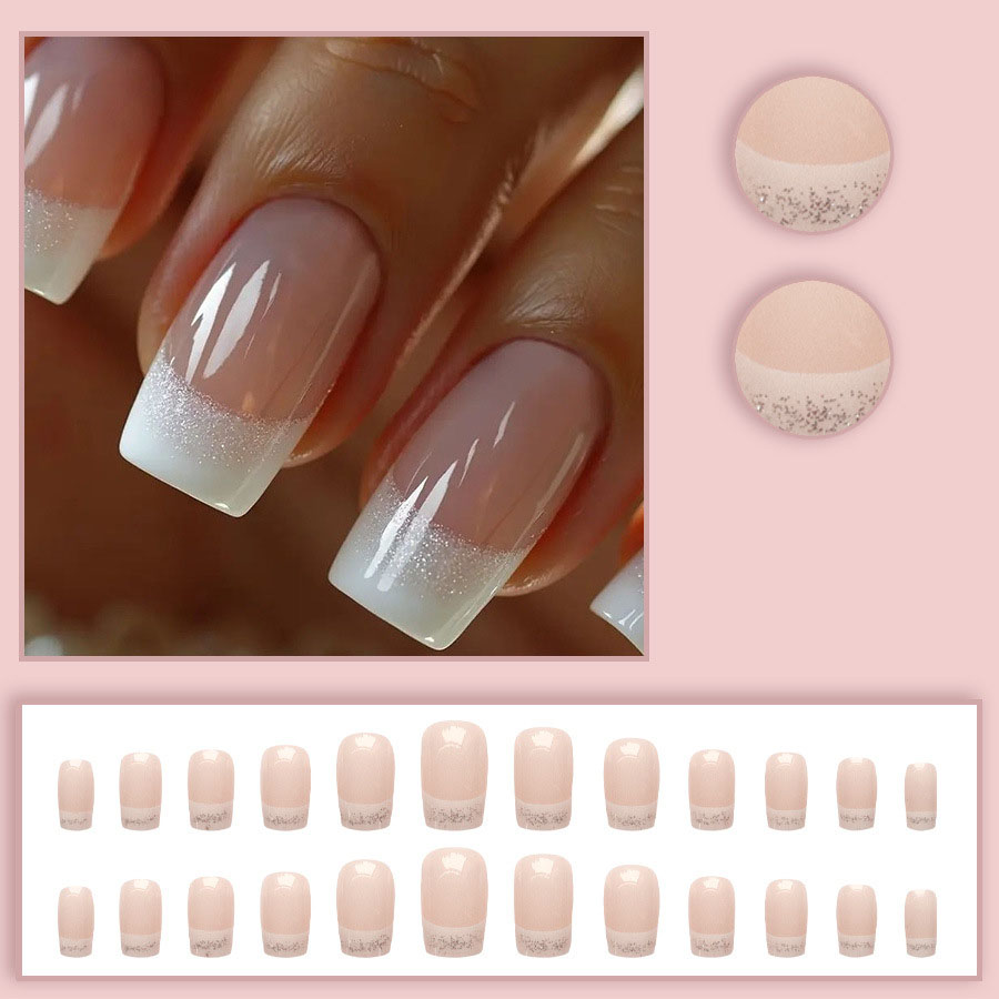 24 Stück/Set mittelgroße quadr – Nail Art Glitter Bewertung und Preis