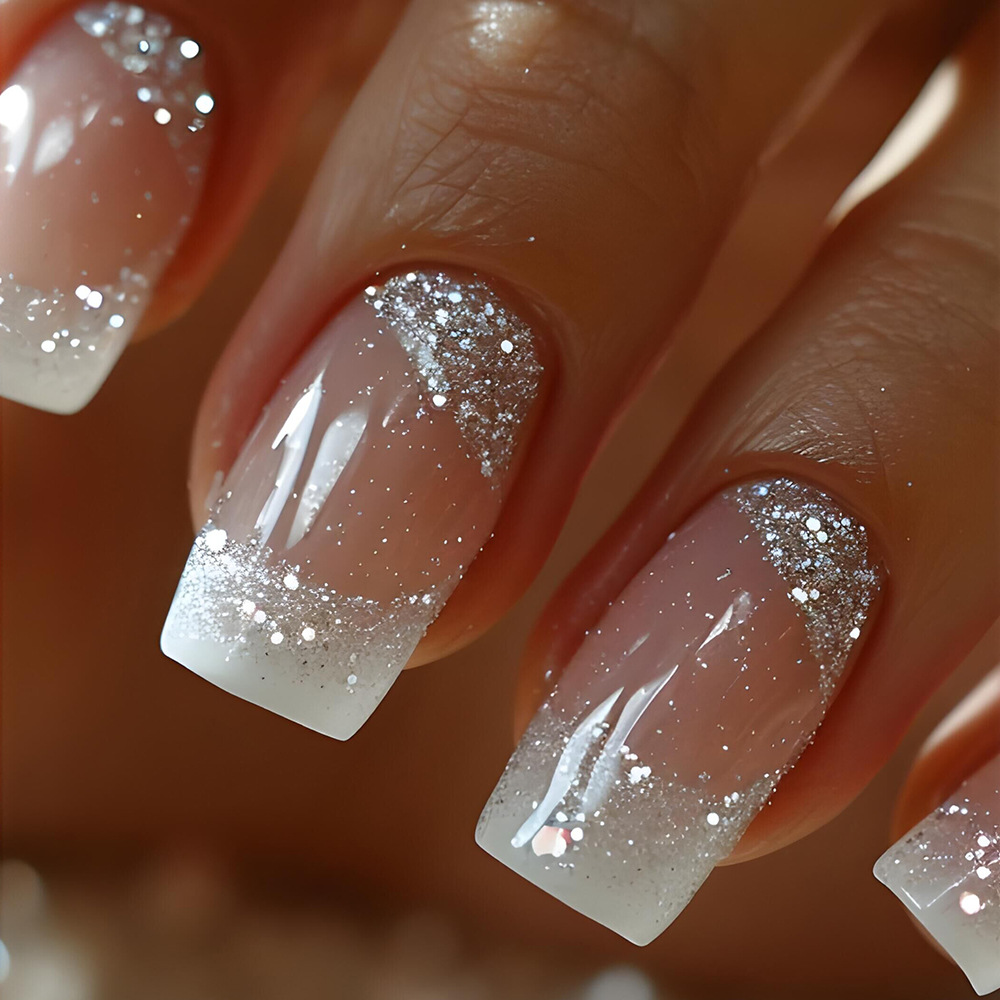 24 Stück/Set mittelgroße quadr – Nail Art Glitter Bewertung und Preis