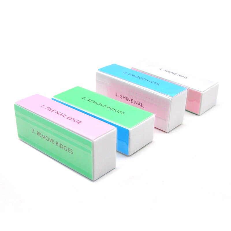 5 stücke Bunte Polieren Block  – Nail Art Glossy Bewertung und Preis