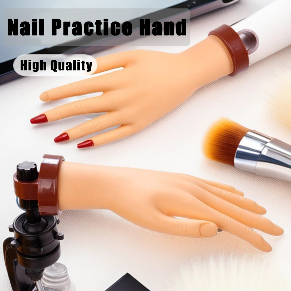 Flexible Silikon-Nagel-Übungs- – Nail Art Fake Bewertung und Preis