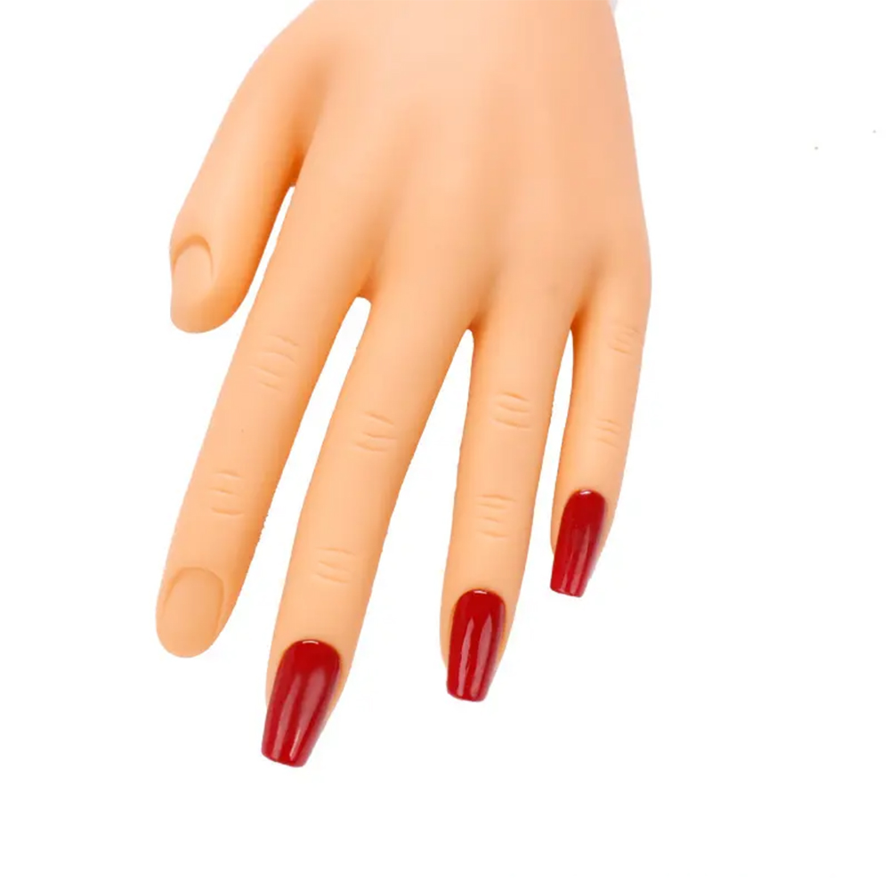 Flexible Silikon-Nagel-Übungs- – Nail Art Fake Bewertung und Preis
