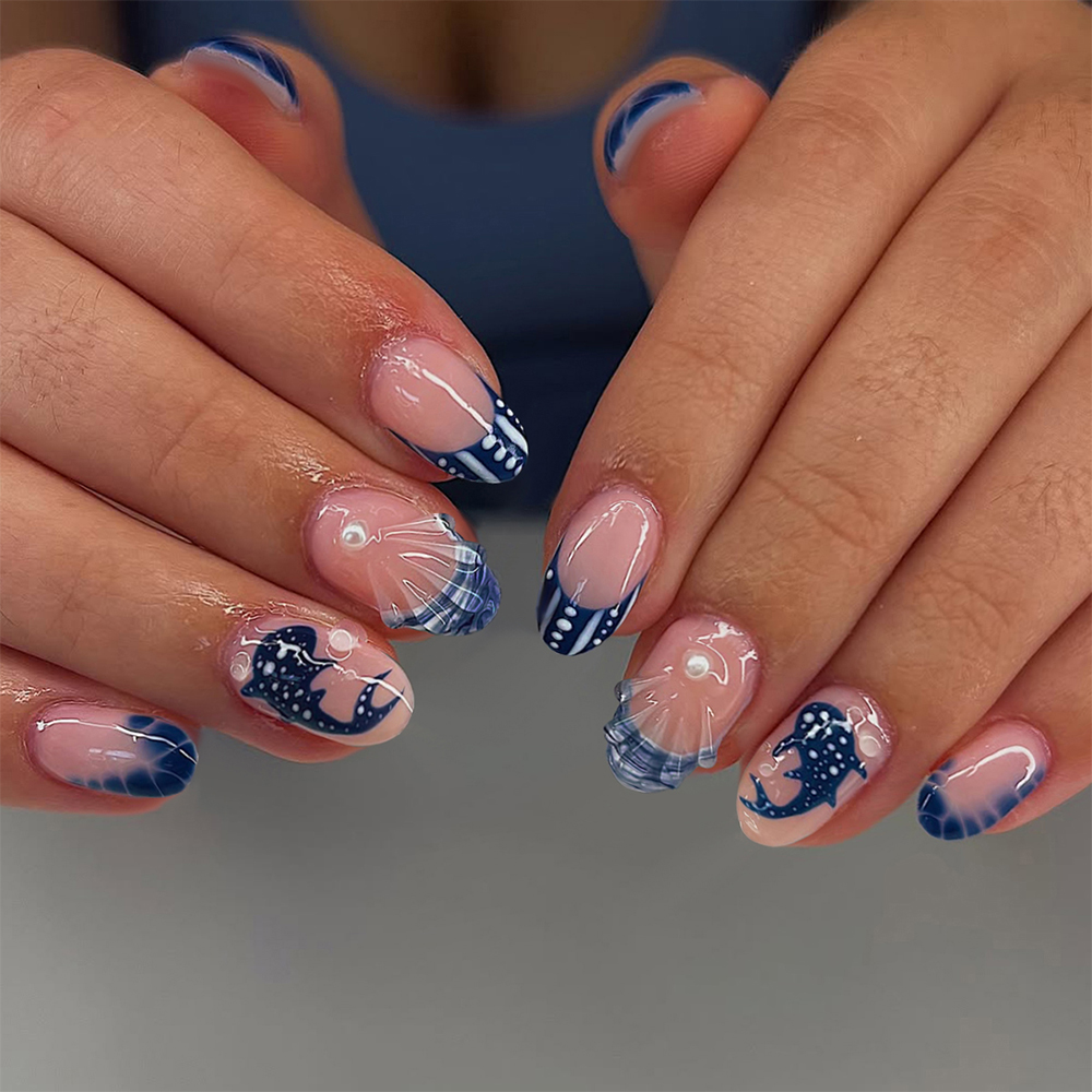 24 Stück 3D-Gelnägel in Mandel – Nail Art Fake Bewertung und Preis