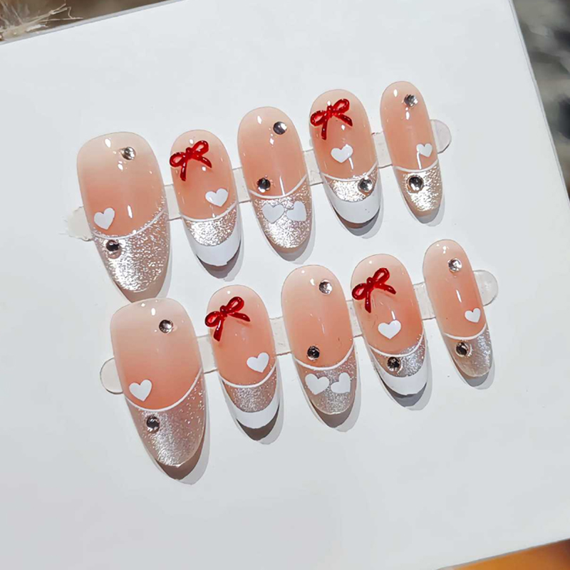 10 Stück Französische Süße Coo – Nail Art Fake Bewertung und Preis