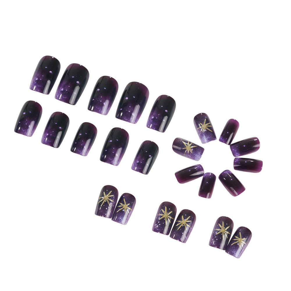 Kurze, mittellange künstliche  – Nail Art Fake Bewertung und Preis