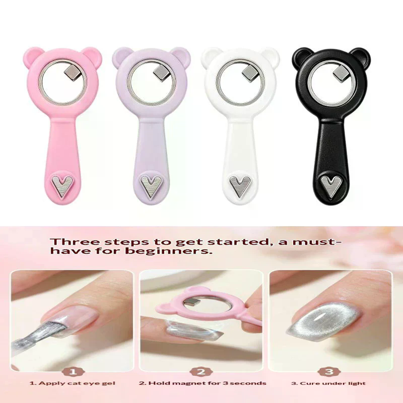 1 Stück tragbarer 2-in-1-Nagel – Nail Art Eye Cat Bewertung und Preis
