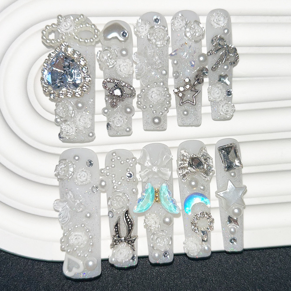 10 Stück Niedliche Jirai Kei W – Nail Art Glitter Bewertung und Preis
