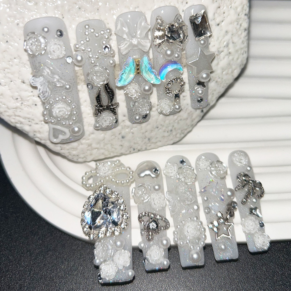 10 Stück Niedliche Jirai Kei W – Nail Art Glitter Bewertung und Preis