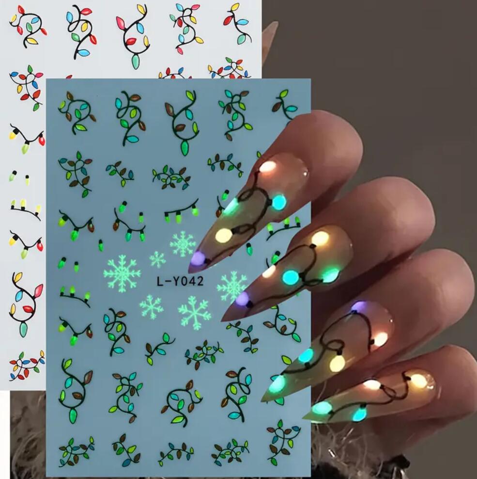 3D leuchtende Glühbirne Weihna – Nail Art Xmas Design Bewertung und Preis