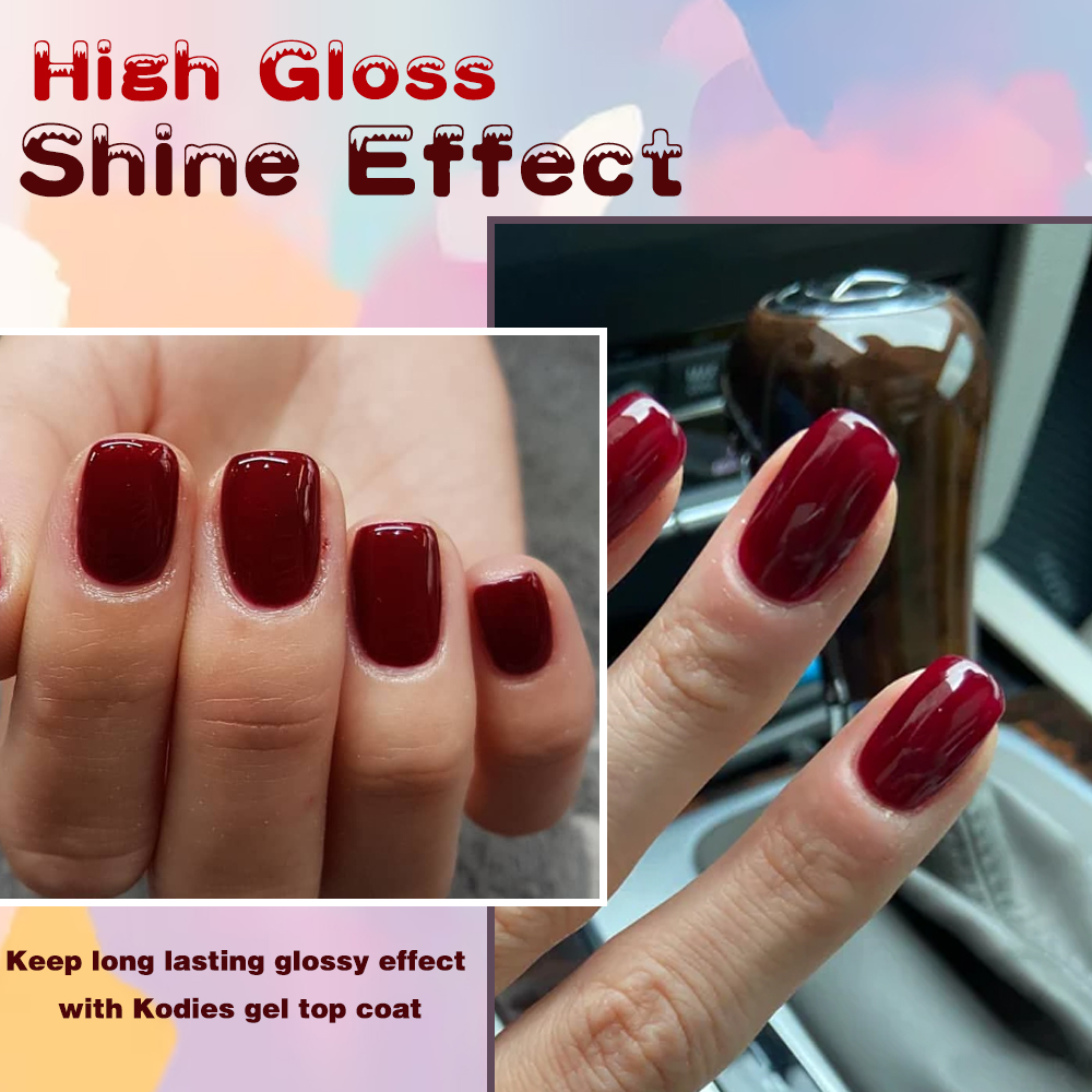 KODIES GEL Burgunderroter Gel- – Nail Art Red Wine Bewertung und Preis