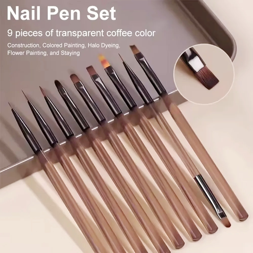 9PCS Nagel Pinsel für Nail art – Nail Art Quotes Bewertung und Preis