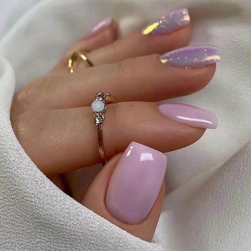 Kurze künstliche Nägel für Fra – Nail Art Glossy Bewertung und Preis