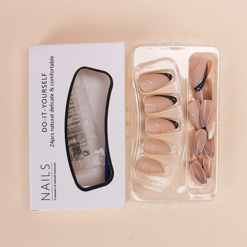 24-teilige tragbare Nägel im f – Nail Art Fake Bewertung und Preis