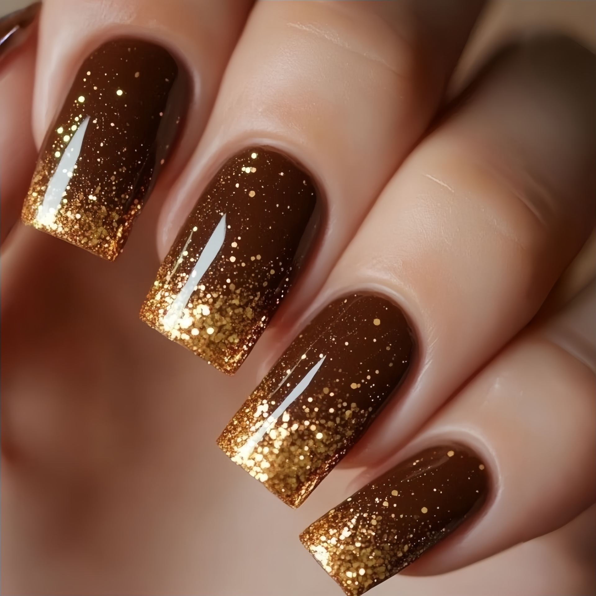 Kurze mittelgroße künstliche N – Nail Art Glitter Bewertung und Preis