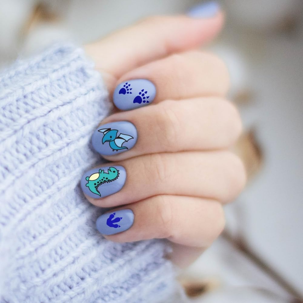 3 Stück Dinosaurier-Nagelstemp – Nail Stamping Plate Bewertung und Preis