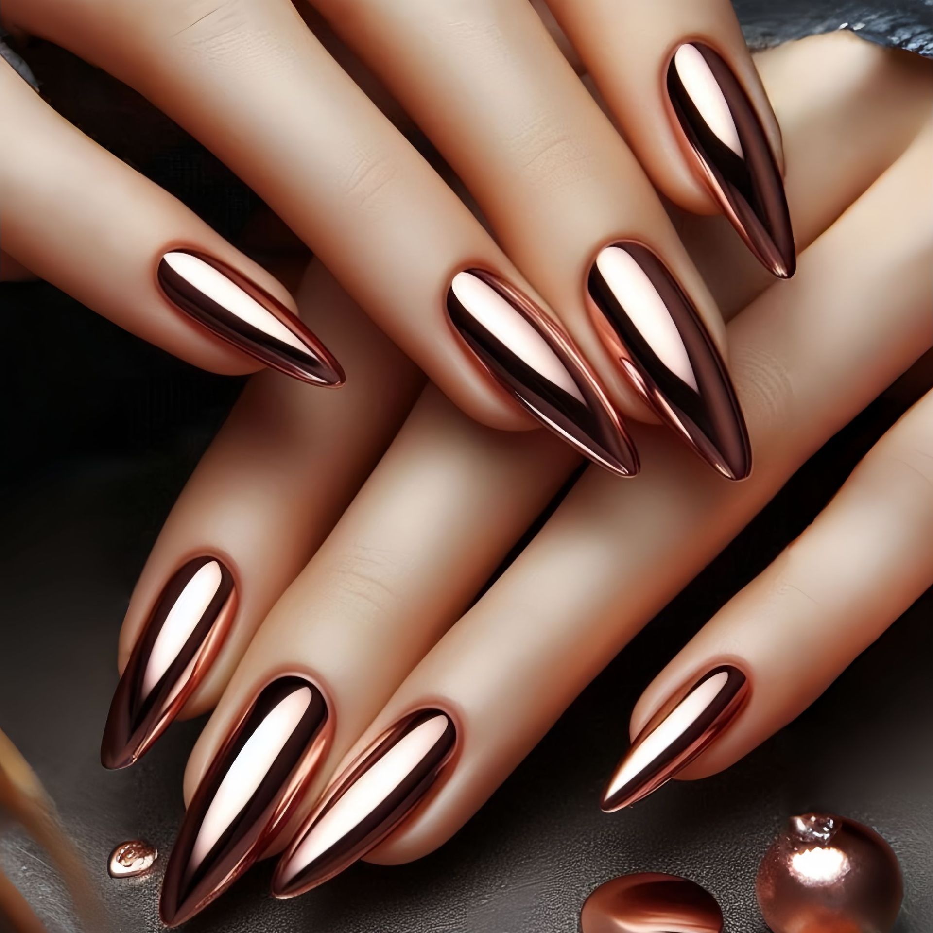 Mittellange künstliche Nägel f – Nail Art Glossy Bewertung und Preis